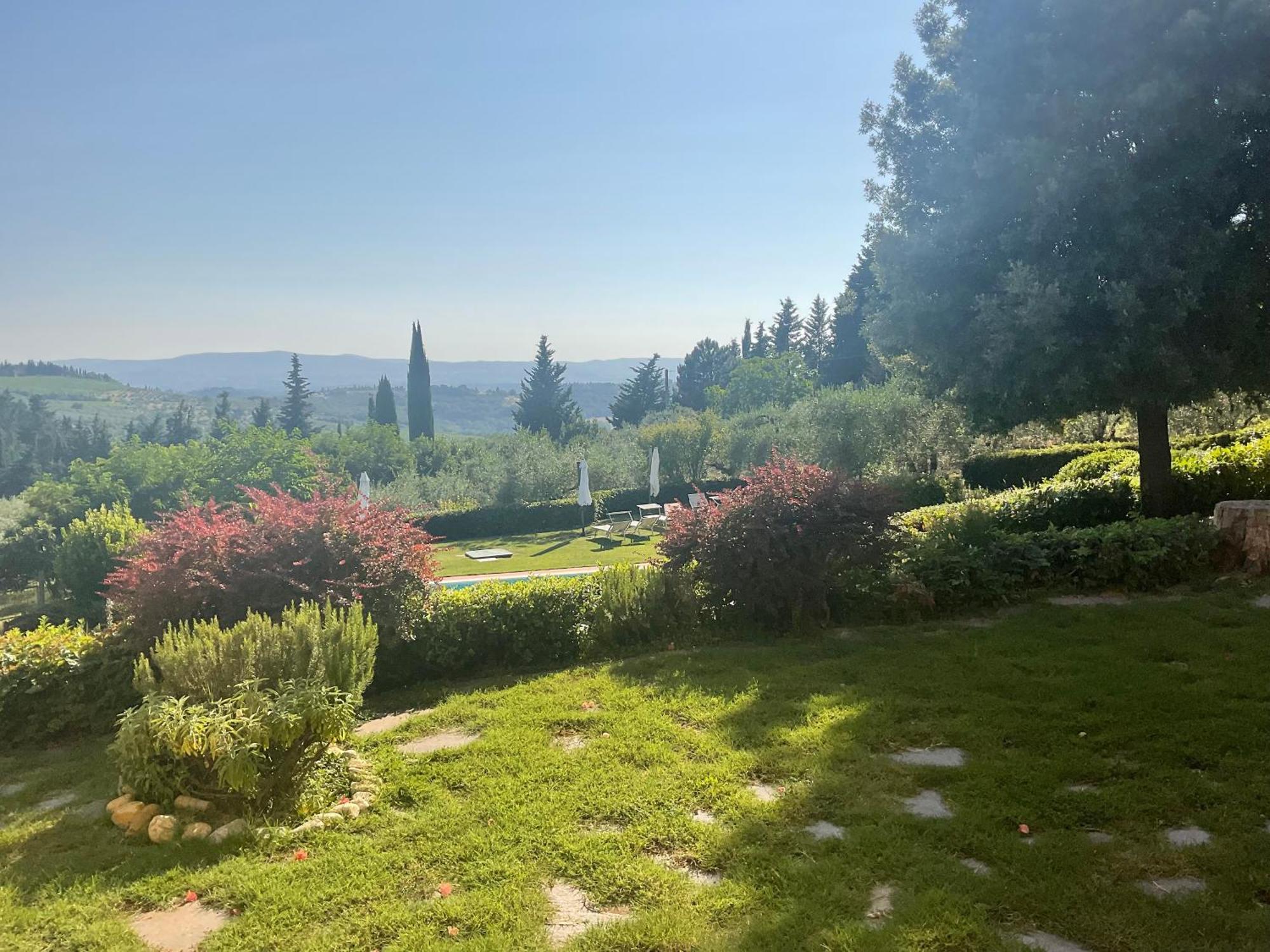 Villa Il Borraccio Tavarnelle Val di Pesa Eksteriør bilde